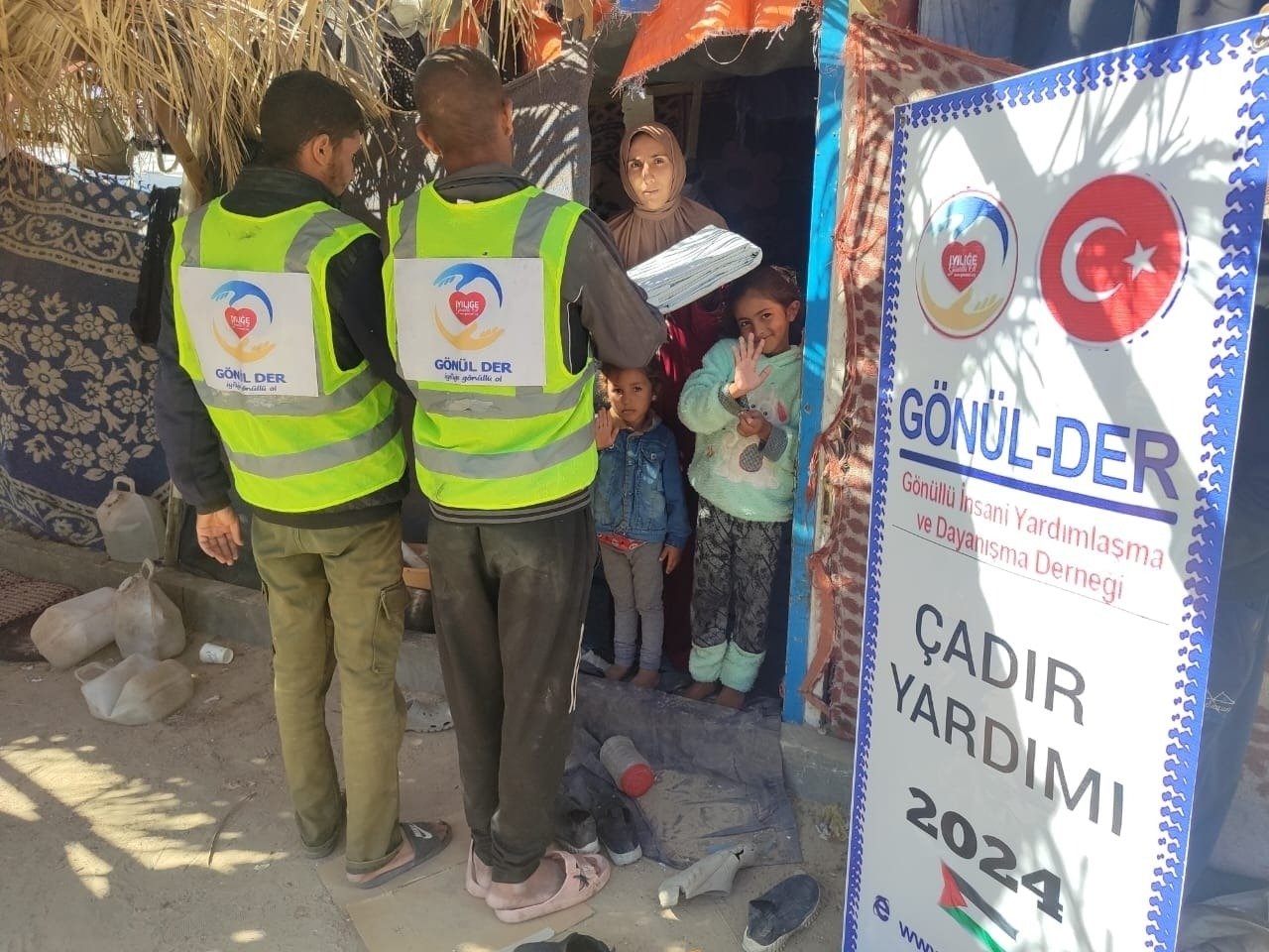 GAZZE ÇADIR YARDIMI